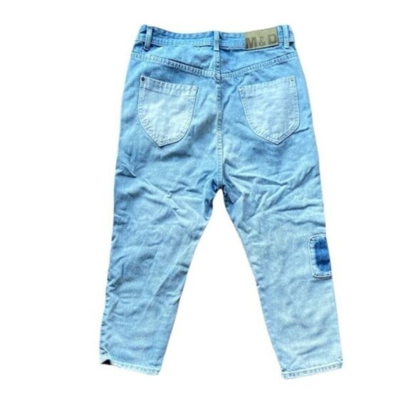 Monday patch distressed capris size 27 - Picture 3 of 9